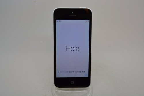 unlocked - apple iphone 5c - 16gb - white (at&t) smartphone 4g