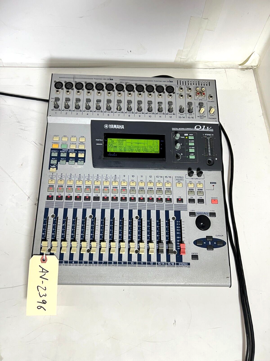 Yamaha 01V 24-Input Digital Mixing Console #2395 #2396 (One)THS | eBay