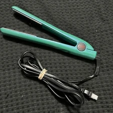 CHI Original Ceramic Hair Straightener Flat Iron 1 Inch  Green Glitter, TESTED!!