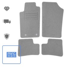 Fussmatten für Peugeot 206+ GRAU Fußmatten Autoteppiche Bj. 2009-2012