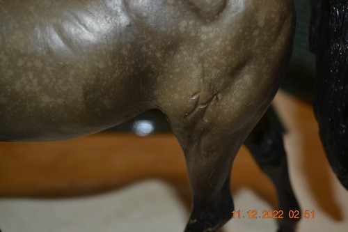 Breyer Horse SR 1989 JC Penney Hanoverian see photos Dapple Grey - Picture 6 of 7