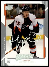 2008-09 Upper Deck MVP Super Script Joffrey Lupul /25 Philadelphia Flyers #216