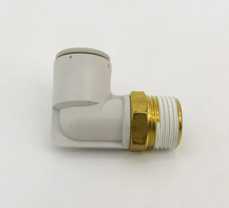 Lot of 7 New SMC KQ2L12-03AS Union Elbows 90° 12mm - Image 2 of 4