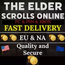 EOS Elder Scrolls Online Gold PC/PSN/Xbox fast delivery NA / EUROPE Server