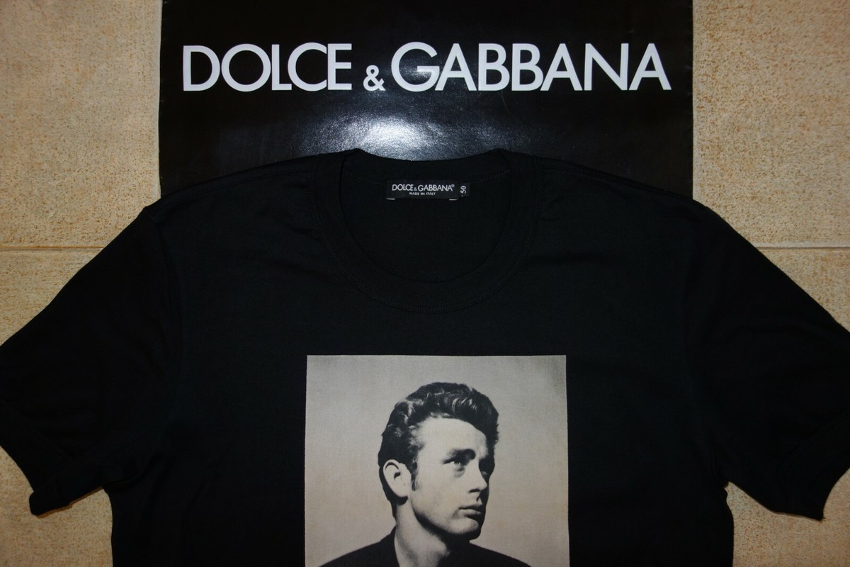 Dolce&Gabbana Black Label Runway JAMES DEAN T-shirt 50 IT