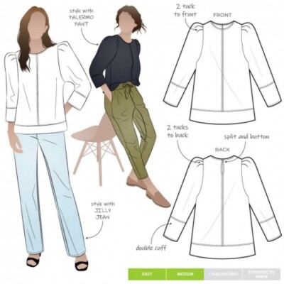 Style Arc Schnittmuster Florence Top Damen Größen 18-30