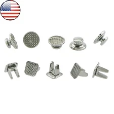 US 100Pcs Dental Orth Bite Turbos Openner Tongue Tamers Hinge Lingual Button