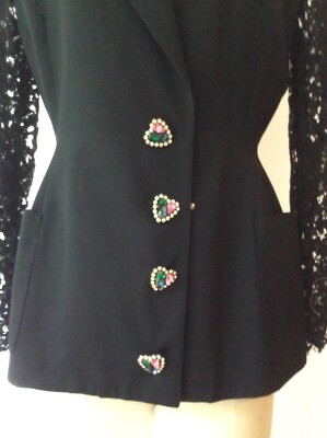 Vintage Lolita Lempicka Couture Paris Jacket | eBay 