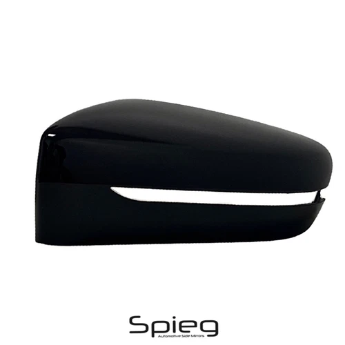 Side Mirror Cover Cap for BMW 5/7/8 Series G11/G30/G32 Painted Black Driver Side