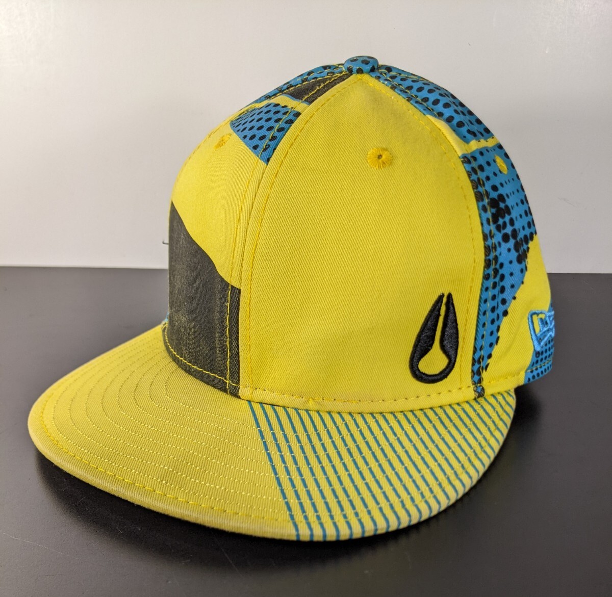 Nixon All Over Yellow Graphics 59Fifty New Era Fitted Hat 7