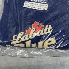 Vintage Labatt Blue Beer Logo Promo Shirt Mens XL Roger Edward’s Sport Canada