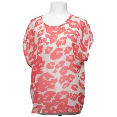 Custommade, Top, Größe: 36, Rot/Weiß/Mehrfarbig, Seide, Blumen, Damen #sYq