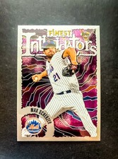 2023 Topps Finest Flashbacks MAX SCHERZER Intimidators Insert #118