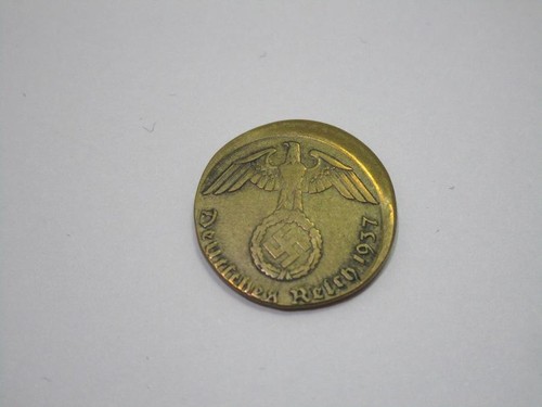Seltene Fehlprägung - Münze Deutes Reich 5 Reichspf. G - GS6581 - Bild 2 von 2