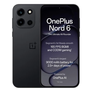 OnePlus Nord 6 8GB+256GB Emplacement Snapdragon noir 8s Gen 4 Version globale déverrouillée