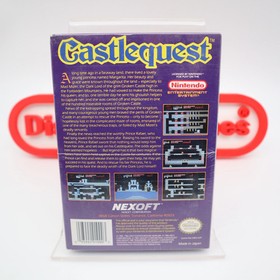 NES Nintendo Game CASTLEQUEST / CASTLE QUEST - NEW & Factory Sealed with H-Seam!