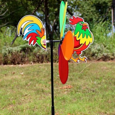 3D Animal Wind Spinner Yard Garden Decor Pinwheel Whirligig Spinning Windmill