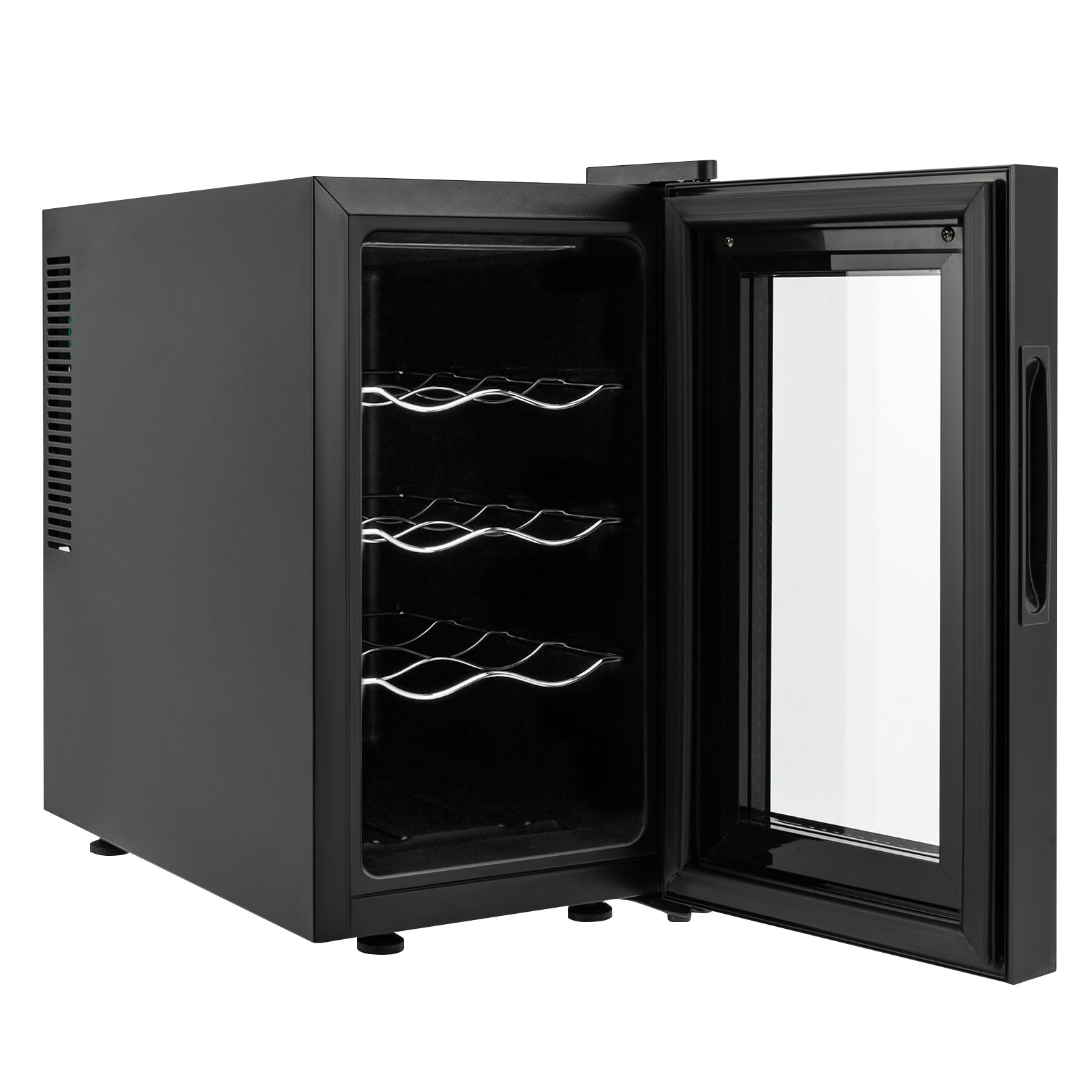 8 Bottle Wine Cellar, Wine Cooler, Beverage Wine Chiller 25.8*50.2*46.5cm