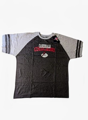 Chicago Cardinals Fanatics Throwback NFL T-Shirt Black Heather Gray Men 2XL NWT