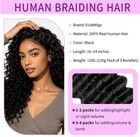 Crochet Human Hair Pre-Separated Feathered 18 IN Bundles - Compare at $139 — photo 4