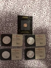 New Listing2002 American Silver Eagle Lot (4) + Cheerios 2000 Penny Set