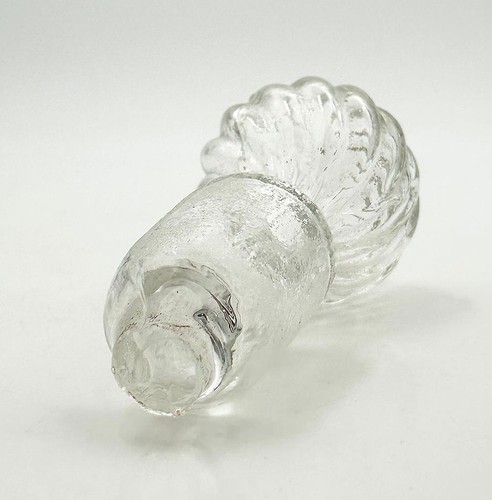 ANTIQUE GLASS MALLET DECANTER 8" - Picture 16 of 16