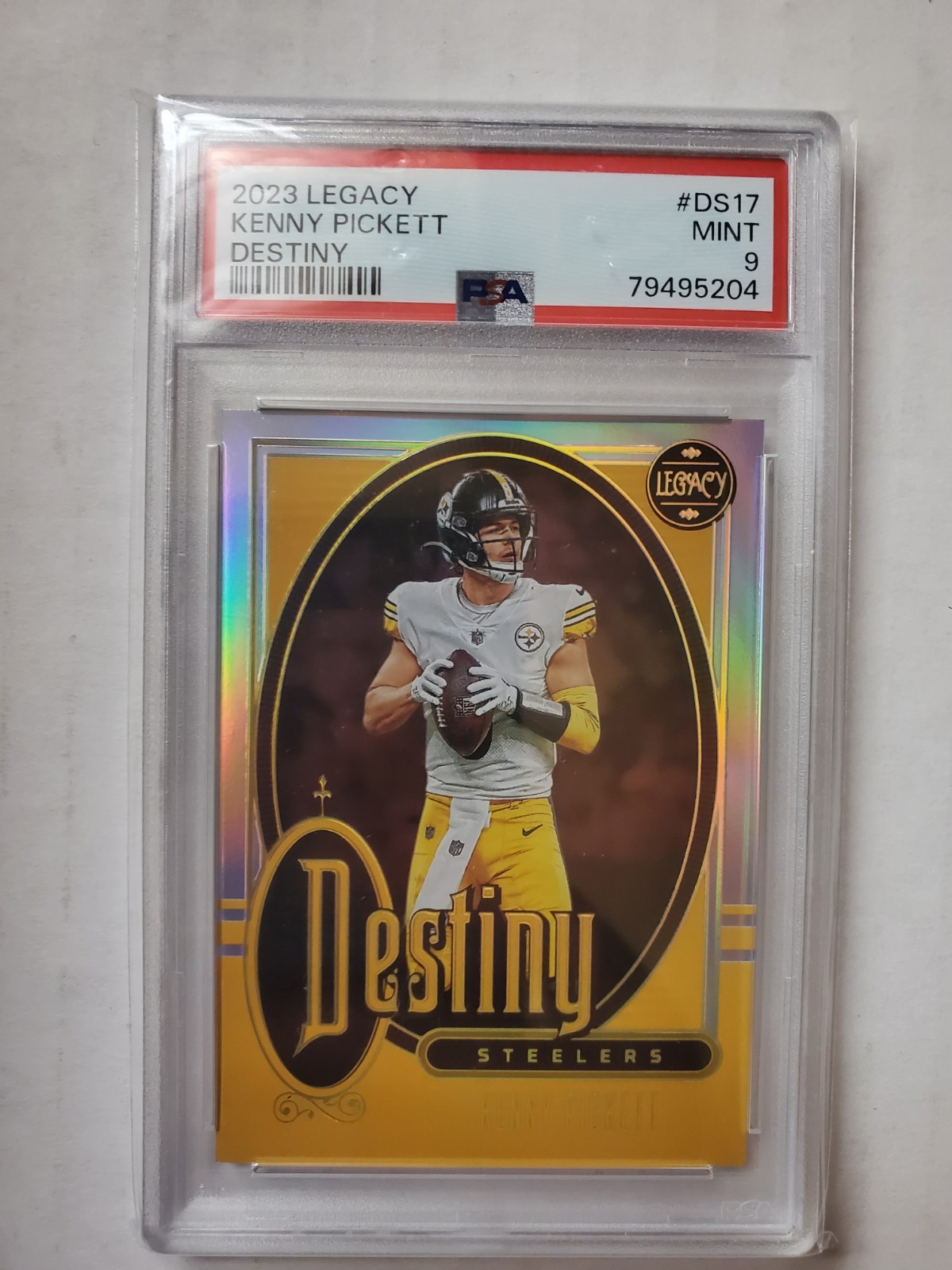 2023 Legacy Rookie Kenny Pickett Destiny PSA 9