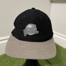 Vintage 90s Planet Hollywood Orlando Florida Strapback Cap Hat Acrylic Wool