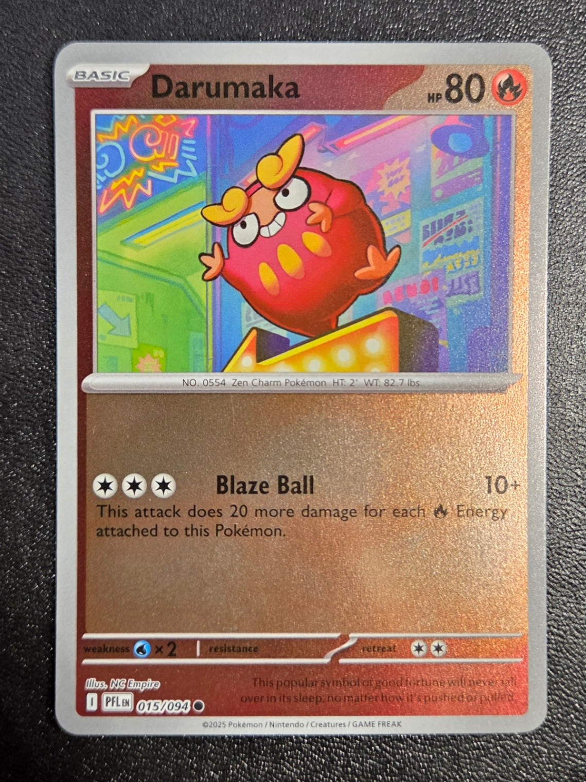 DARUMAKA COMMON ME02 PHANTASMAL FLAMES 015/094 NM