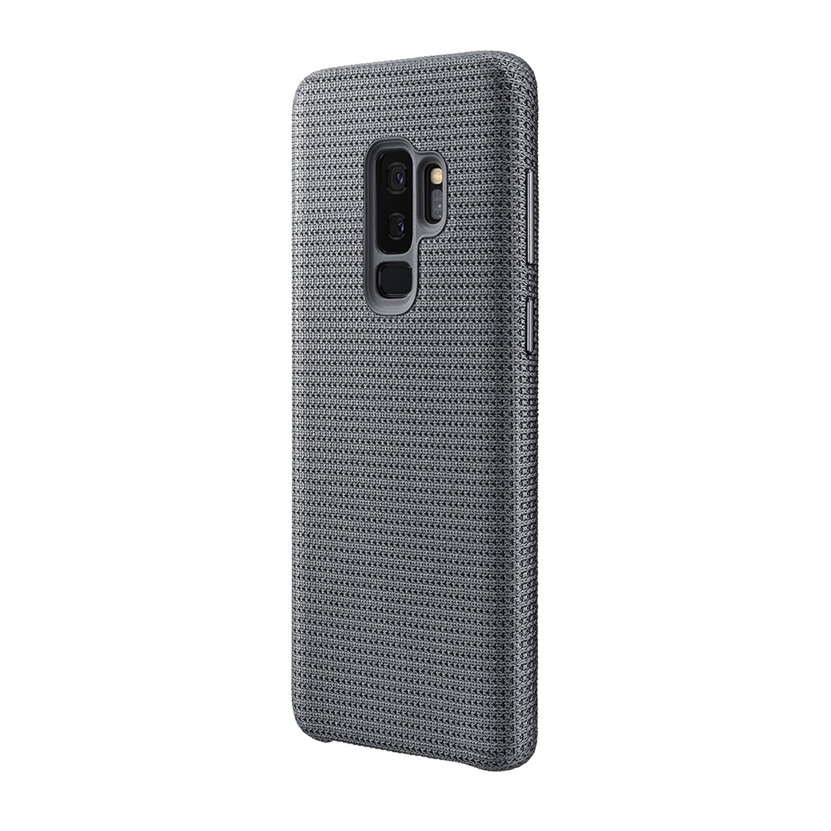 Coque Galaxy S9 Plus rigide Hyperknit anti-rayures gris