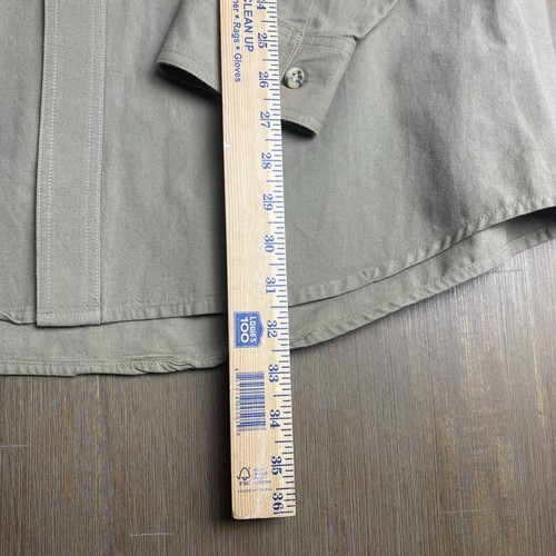 Camicia Kevins Plantation kaki uomo XL manica lunga tiro caccia RHS - Foto 2 di 9
