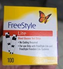 Freestyle Lite Test Strips ( 2 Boxes 100 each) 200 Count Both Exp. 2028-01-31 — photo 4