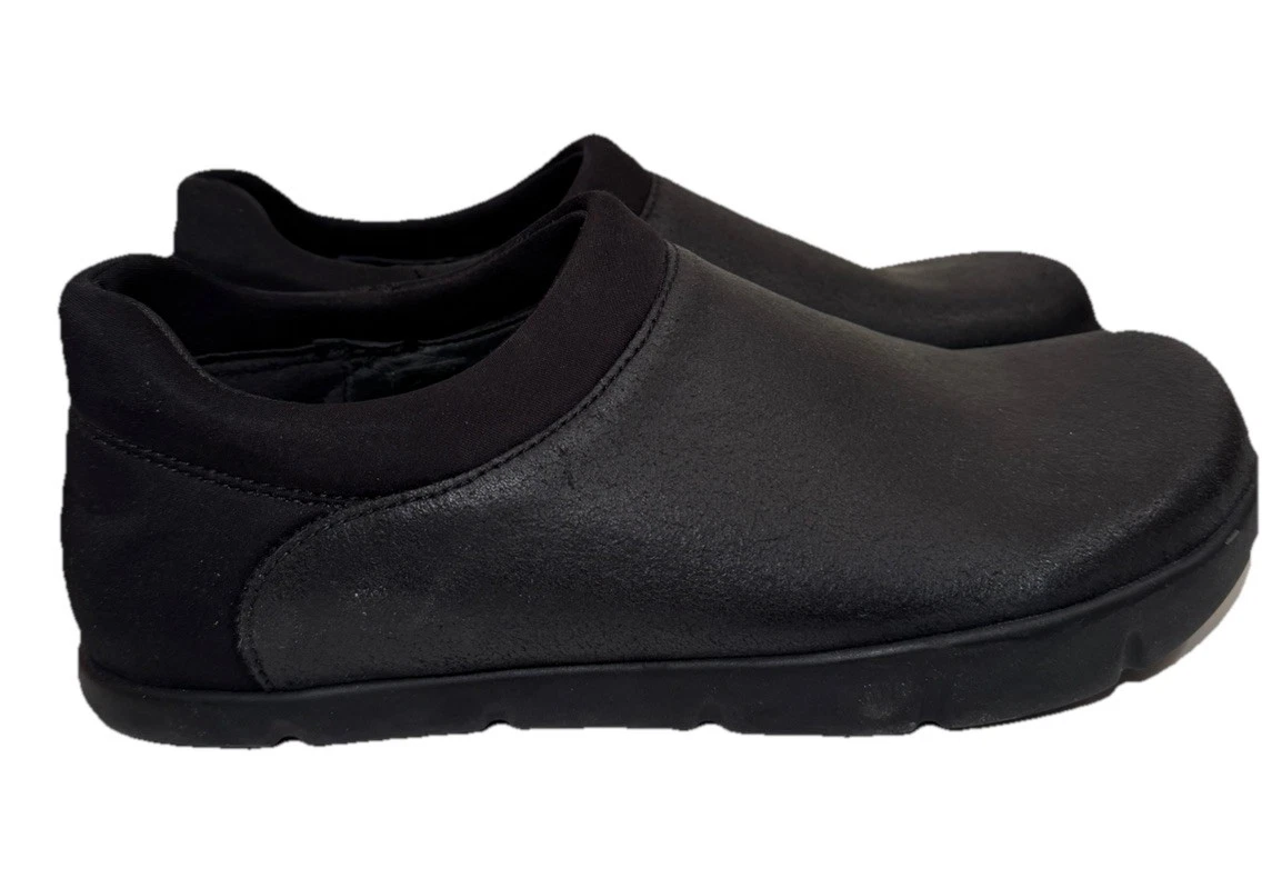 NIB KALSO MEN’S 12 Earth Negative Heal DABB BLACK Nubuck Leather Loafer PORTUGAL Kalso Shoes Mana Nubuck Leather Earth Negative Heel Loafers  main image 4