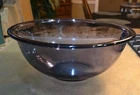 Vintage PYREX Cranberry Glass Mixing/Nesting Bowl # 325 2.5 L 10” Round USA Made