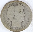 1904 Barber Quarter O