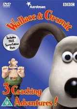 Wallace and Gromit Three Cracking Adventures (2005) Nick Park DVD Region 2 - New