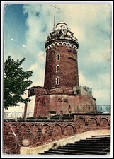 Vintage Postcard Kołobrzeg Poland Lighthouse Monument 1945 WWII Memorial... K044