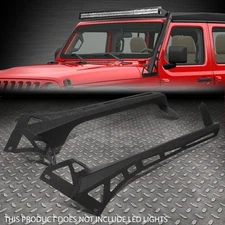 FOR 18-20 JEEP WRANGLER JL 50-52"STEEL WINDSHIELD LED LIGHT BAR MOUNTING BRACKET