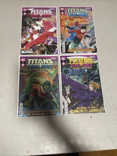 Titans Beast World # 1 One Shots 2024 Taylor Doctor Hate Revealed Lot of 4