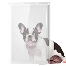 Extra Large Transparent Dog Door Replacement Flaps Size 10 1/2"x15"