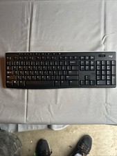 Logi Wireless K270 Keyboard And Logitech USB Wireless   Connector