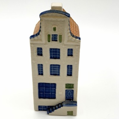 Vintage Delft Blue House Delftware Handmade Designed by Elesva Holland 4.5''