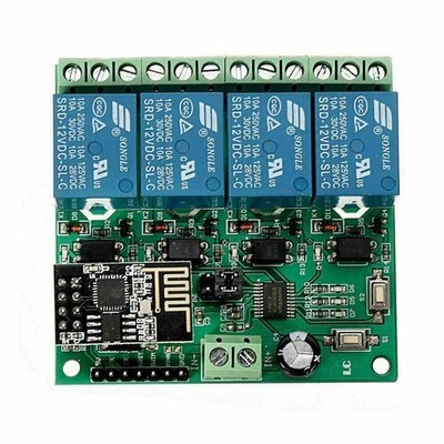 Produktbild von LC Technology 12V 2-Kanal WiFi-Relais Mit Tasmota – ESP8266, MQTT, HTTP (NEU)