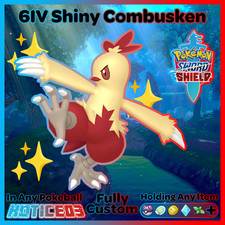 ✨ Shiny Combusken 6IV ✨ Pokemon Sword & Shield 🚀 Fast 🚀