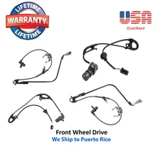 4 ABS Wheel Speed Sensor Front Rear Right & Left Fit Lexus RX300 1999-2003 FWD