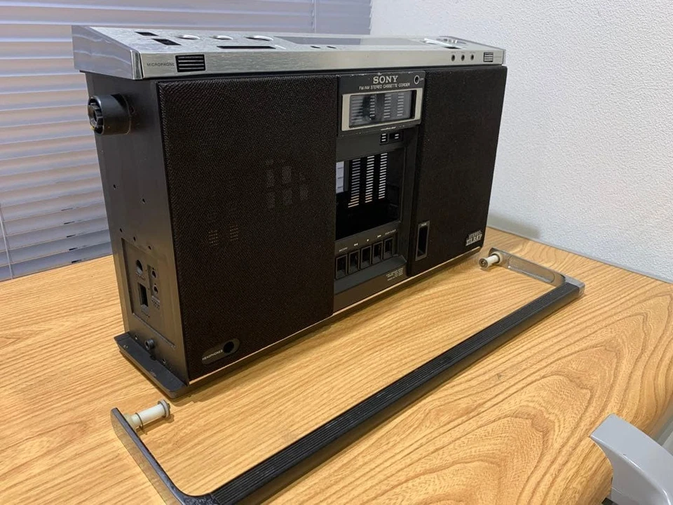 Sony Cf-6600 Radio Cassette Player Case Vintage Portable Replacement Housing - Image 4 of 4