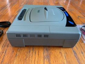 Sega Saturn HST-3210 Japanese gray console system + Nights Into Dreams US Seller