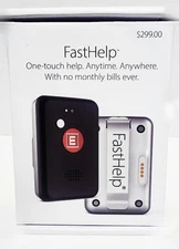 FastHelp Medical Alert Device NO FEES No Phone Needed Dials 911 Anytime Anywhere