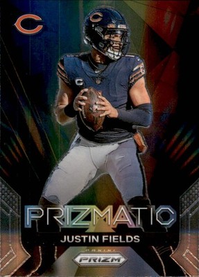 2023 Panini Prizm #3 Justin Fields Prizmatic