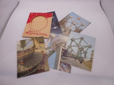 Vtg Brussels Souvenir Photo Packet: ATOMIUM